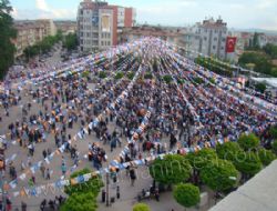 Davutolu Karamanda Miting Dzenlendi.